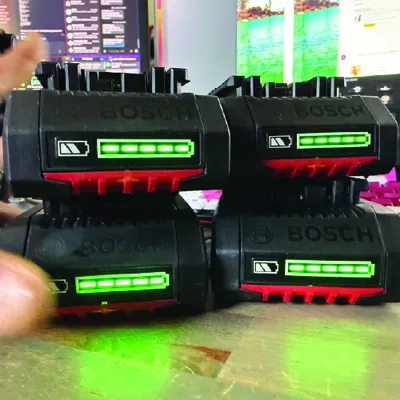 Bosch battery rebuild